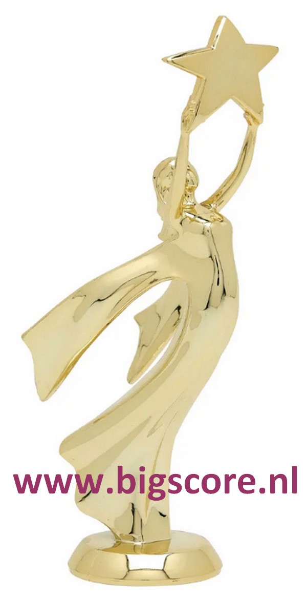 Victory Ster Vrouw Figuur 5187 Goud